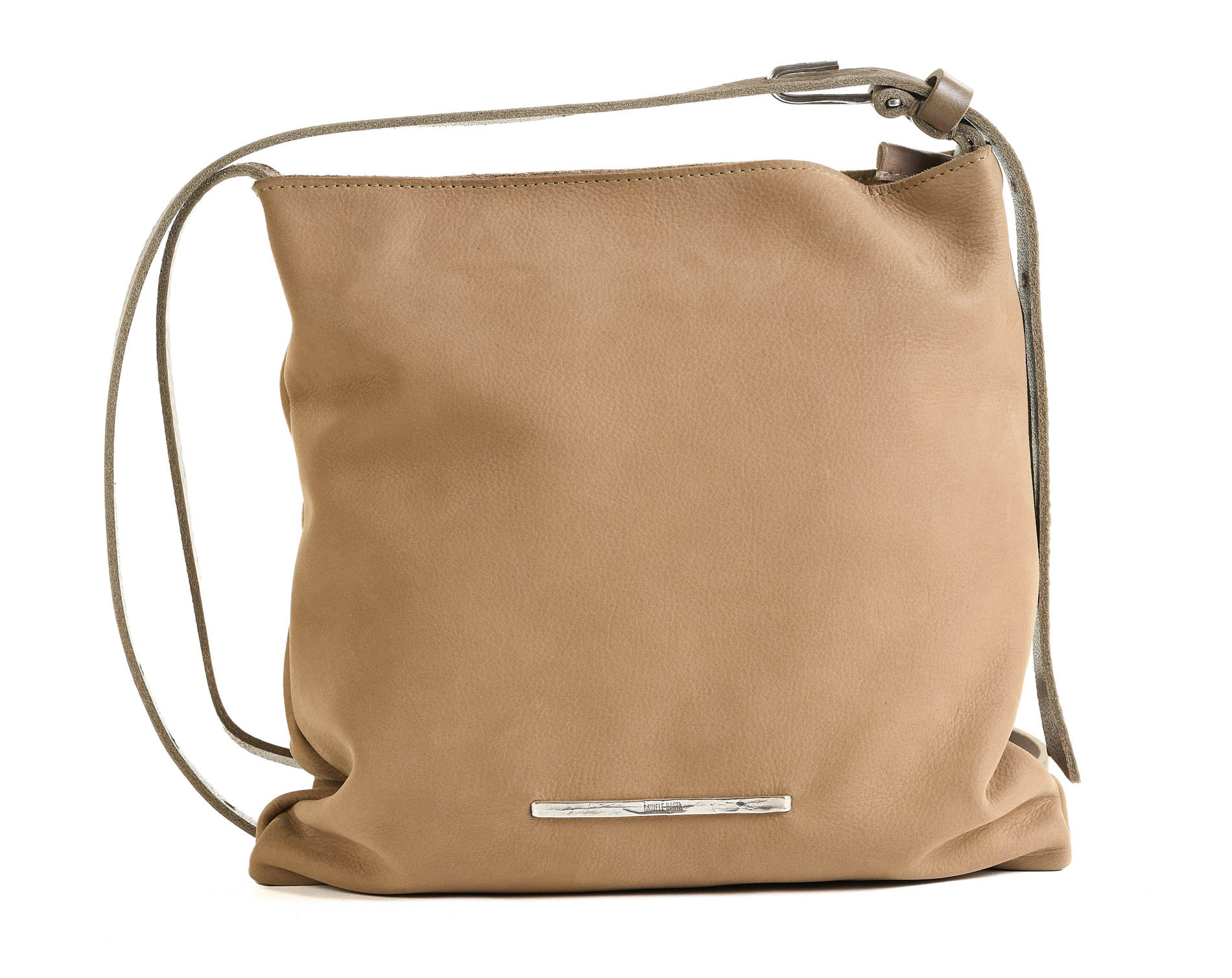 daniele basta leather and silver bags - FRONT